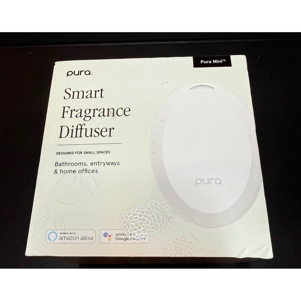 Pura Mini Smart Fragrance Diffuser White New App Controlled Small Space